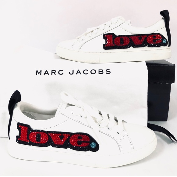 marc jacobs white sneakers